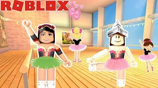 ?ME & AMAYA BALLERINA DANCE ROUTINE AT OUR NEW SCHOOL!!-Roblox royal dance
