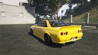 GTA 5 PC | Skyline R32 GT-R Car Mod | "Rocket Bunny" Build, Cruise, & More