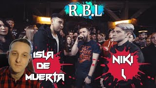 RBL: ISLA DE MUERTA VS NIKI L [реакция]
