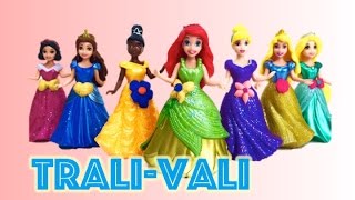 Диснеевские принцессы, одевалки принцесс 7 Disney Princess MagiClip Collection