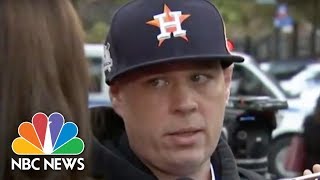 Witness Describes Truck Running Over People In Lower Manhattan Attack | NBC News