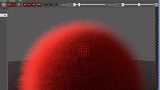Xgen fur in Maya rendered with RenderMan.