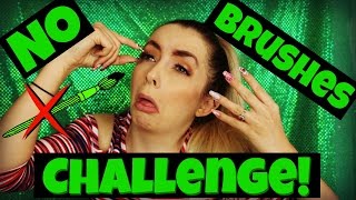 FULL FACE USING ONLY MY FINGERS - (NO BRUSHES) Challenge!!