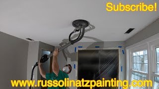 Popcorn Ceiling Removal & Skim Coating (Part 1)