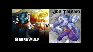 Jon Talbain vs Sabrewulf The Ultimate Dog Fight (KI vs DS)