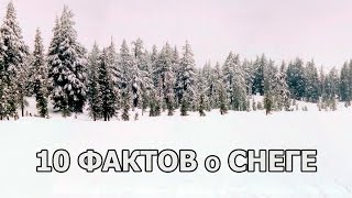 10 ФАКТОВ о СНЕГЕ