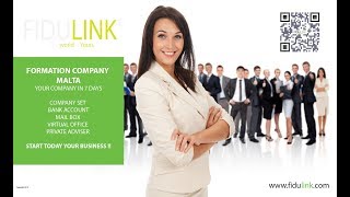 NEW 2019 ! FORMATION COMPANY MALTA WITH COMPANY BANK ACCOUNT IN MALTA FIDULINK MALTA