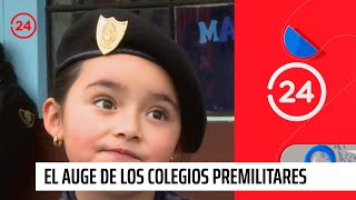 Reportajes 24: El sorprendente auge de los colegios premilitares | 24 Horas TVN Chile