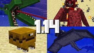НОВЫЕ МОБЫ В МАЙНКРАФТ 1.14 О КОТОРЫХ ВЫ НЕ ЗНАЛИ!