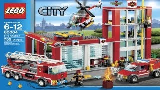 LEGO City Instructions For 60004 - Fire Station