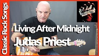 Living After Midnight By Judas Priest - Guitar Lesson Tutorial