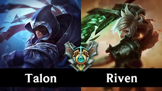 TALON vs RIVEN (TOP) /// NA Master /// Season 7 /// Patch 7.20
