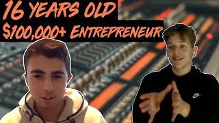 17 Years Old 6 Figure Entrepreneur Charlie Petek
