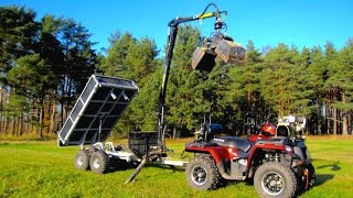 Vahva Jussi 320 Tipping box and bucket demo