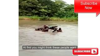 Must Watch! Pregnant woman been carried to cross river to give birth ??