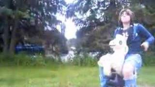 Karissa Riding A Pony