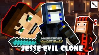 [FORCED FIGHT] IVOR NINJA (EPISODE 4 NEW Character) vs PETRA! Minecraft Story Mode Season 2