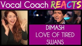 Vocal Coach Reacts to Dimash Kudaibergen - The Love of Tired Swans