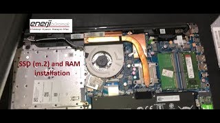 HP 250 G7 SSD (m.2) and RAM Upgrade Guide. How to ssd and ram installation?