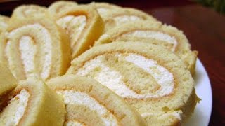 Как приготовить Бисквитный рулет (ПРОСТОЙ РЕЦЕПТ)