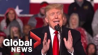President Trump holds MAGA rally in Ohio
