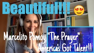 Marcelito Pomoy "The Prayer" AGT The Champion (Video Reaction)