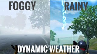 Pubg Mobile 0.11.5 Erangel Dynamic Weather Gameplay | Rain And Fog In Erangel