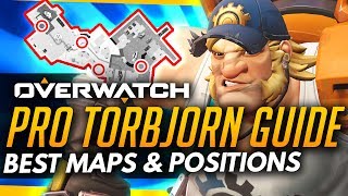 Overwatch | Ultimate TORBJORN Guide - Best Maps and Turret Position ft Desrow