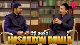 33 savol - Hasanxon domla "Diynimizda kiyinish, taomlanish odobi va ta'lim haqida" 1-qism