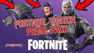 How To Get The Fortnite Twitch Prime Pack - 50 Subscribers Special - Fortnite Battle Royale