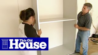 How to Install a Garage Storage System | This Old House
