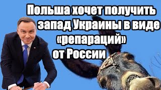 Польша хочет получить запад Украины в виде «репараций» от России