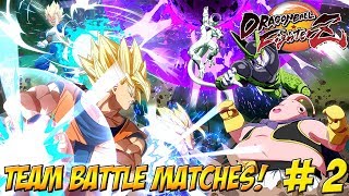 Dragonball FighterZ 3v3 Team Battles! Part 2 - YoVideogames
