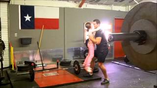 9 y/o Airlaya at Raw Power Gym 1-7-2013