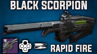 The Rapid Fire Scout Rifle: Black Scorpion-4sr !