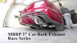 2015 Mustang GT with MBRP 3" Race Exhaust