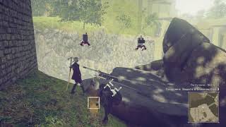 NieR: Automata. #18. Замок короля и битва с А2