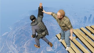 GTA 5 Epic ragdolls episode 100 [Funny Moments]
