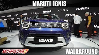Maruti Ignis - SUV Looks! | Auto Expo 2020 | Hindi | Motoroctane