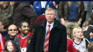 Evra pranks Sir Alex Ferguson