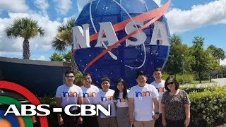 Filipino-made 'ISDApp' makes historic trip to NASA | ANC