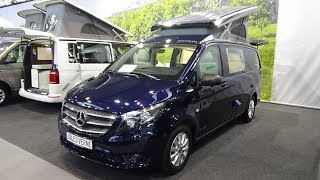 2018 Westfalia Jules Verne Mercedes-Benz - Exterior and Interior - Caravan Show CMT Stuttgart 2018