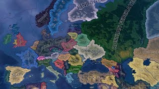 2036 Weltkrieg Mod VS Battle Royale HOI4 Timelapse