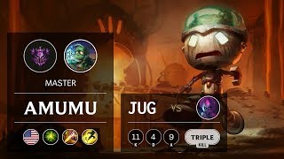 Amumu Jungle vs Evelynn - NA Master Patch 9.13
