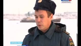 В Заполярье сотрудники МЧС перешли на усиленный режим работы