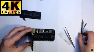 iPhone 5s - замена батареи, аккумулятора / battery replacement