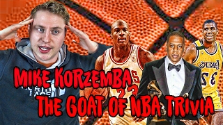 Is Mike Korzemba the Michael Jordan of NBA Trivia ?!?