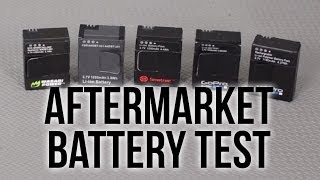 GoPro HERO3+ Battery Life Test - Wasabi, eForCity, Smatree, and GoPro