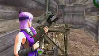 Resident Evil 4 Mod Rampage V3 - Ada - Gameplay Ayane in Military Base