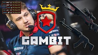 GAMBIT WINS PGL CSGO MAJOR 2017! | Best Moments, Clutches, Insane Emotion | Gambit eSports